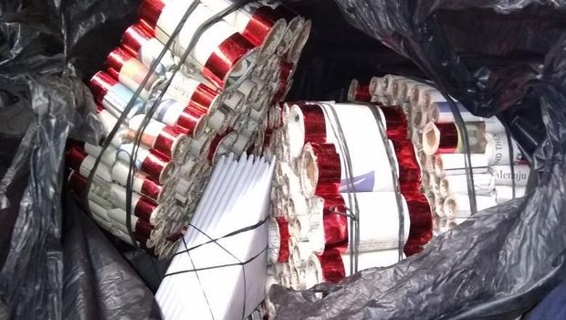 Petasan siap edar yang disita di Tangerang
