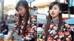 10 Penjual Cantik dan Manis, Bikin Kamu Rela Borong Semua Dagangannya