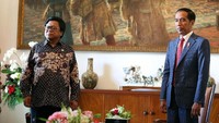Pertemuan berlangsung sejak pukul 16.00 WIB dan digelar tertutup.