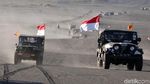 Pengguna Jeep Willys Arungi Gunung Bromo