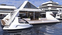 Dia menargetkan rumah berdesain mengapung ini sudah bisa diproduksi di tahun 2022 nanti. Inhabitat/Istimewa.