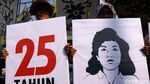Aksi Mengenang 25 Tahun Kematian Marsinah
