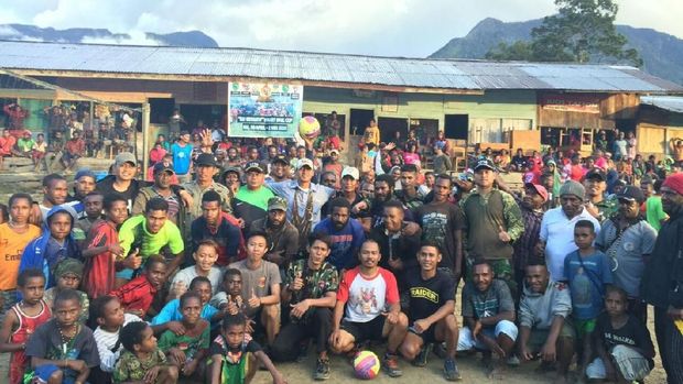 Semangat Asian Games 2018 Sampai ke Kampung Atas Awan di Papua