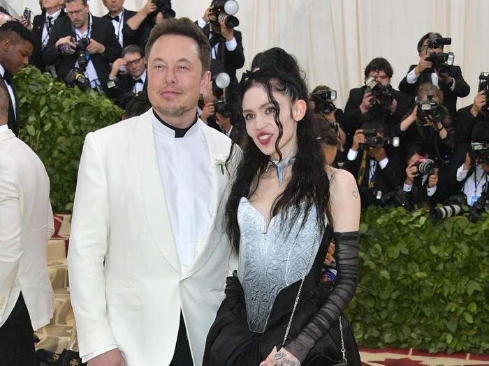 Foto: Elon Musk dan Grimes (Neilson Barnard/Getty Images) Foto: Elon Musk dan Grimes (Neilson Barnard/Getty Images)