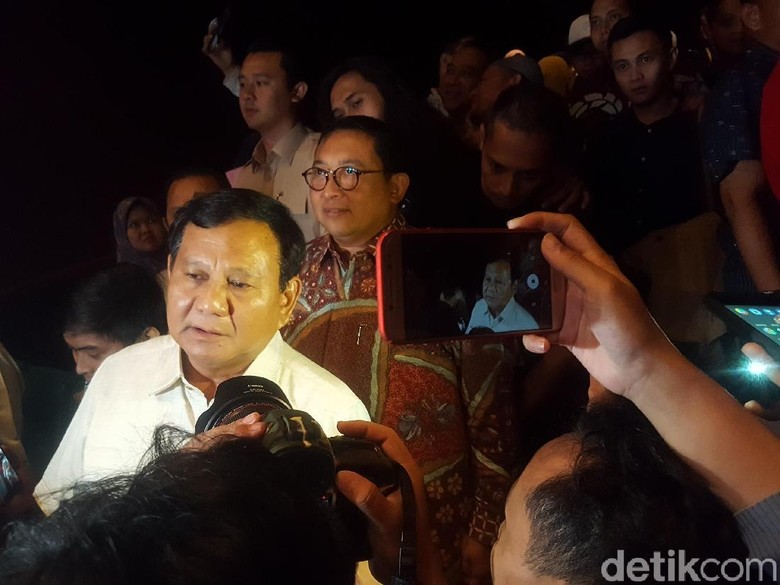 Prabowo Nobar 212 The Power of Love, Fauzi Baadila: Responsnya Bagus! Prabowo Nobar 212 The Power of Love, Fauzi Baadila: Responsnya Bagus!