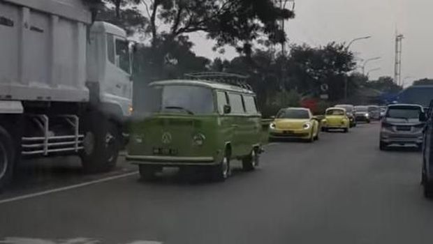 Korlantas Telusuri Video Viral Konvoi VW Lawan Arah