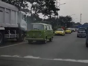 Video Viral Konvoi VW Lawan Arah di Tol Jagorawi