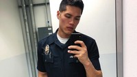 Wajar sih, Tim Chung adalah seorang polisi yang tergabung dalam Los Angeles Police Department (LAPD). (Foto: Instagram/timmm.c)