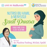 Persiapan Puasa untuk Ibu Hamil dan Menyusui