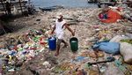 Potret Kehidupan Warga Filipina Hidup dalam Sampah