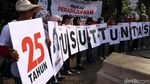 Aksi Mengenang 25 Tahun Kematian Marsinah