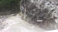 Jalanan paling seram di dunia ini, terletak Besishar-chame di Manang, Nepal. Foto: Pool (Youtube)