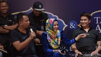 Tidak hanya itu akan ada tayangan-tayang komedi yang di perankan oleh Vicky Prasetyo dan Angel Lelga. Foto: Pool/Noel/DetikFoto.