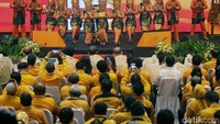 Pembukaan Rakernas Hanura dimeriahkan dengan tarian daerah Riau.