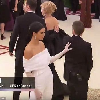 Kendall Jenner di Met Gala 2018.