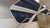 Kereta ini juga bebas silau karena memanfaatkan teknologi baru yang ditujukan untuk kenyamanan penumpang. Inhabitat/Istimewa.