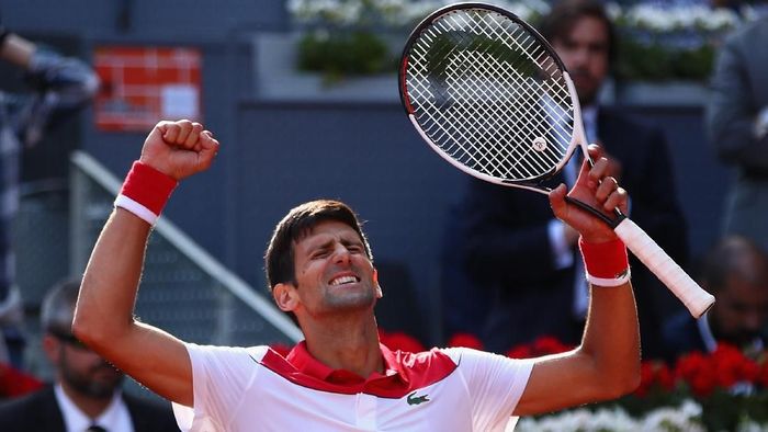 Novak Djokovic lolos dari babak I Madrid Terbuka 2018. (Foto: Clive Brunskill/Getty Images) Novak Djokovic lolos dari babak I Madrid Terbuka 2018. (Foto: Clive Brunskill/Getty Images)