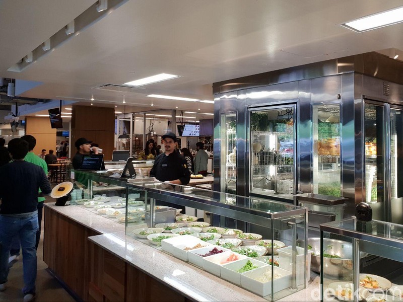 Mencicipi Makan Siang Gratisan di Markas Besar Google