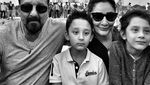 Kompaknya Keluarga Sanjay Dutt Saat Liburan