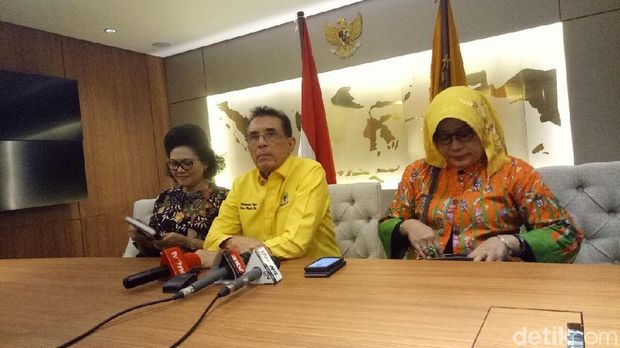  Jumpa pers Majelis Etik Golkar di kantor DPP Golkar, Selasa (8/5/2018)