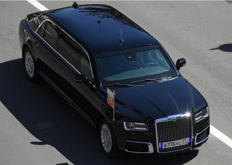Mobil dinas baru Vladimir Putin Sputnik/Alexei Filippov/Pool via REUTERS