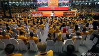 Suasana pembukaan Rakernas Hanura.