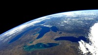 Lewat akun Instagram @nasa, NASA suka memposting keindahan Bumi dari stasiun luar angkasanya. Seperti ini, Great Lakes di kawasan Amerika bagian utara (Instagram/nasa)