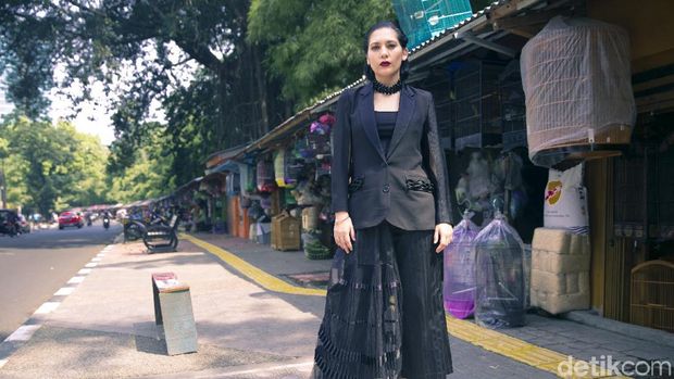 Hannah Al Rashid saat pemotretan Celeb of The Month 