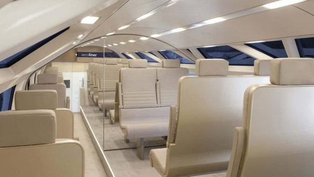 Orang-orang Inggris segera bisa naik kereta api cepat dengan interior mewah seperti jet. Penampakan dan teknologi nya keren banget!