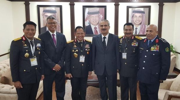 Kapolri Tawarkan Kerjasama Keamanan ke Mendagri Yordania