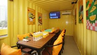 Nggak perlu takut gerah, DurianBB Park menyediakan area makan ber-AC sehingga pengunjung bisa tetap nyaman melahap durian. Foto: Istimewa