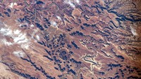 Canyonlands National Park, salah satu taman nasional di AS. Bahkan NASa menyebutnya, ini di planet lain atau masih di Bumi? (Instagram/nasa)