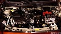 Datsun Go+ menggendong mesin 1.2L DOHC, in line 3 silinder.