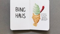 Char memang memfokuskan karya gambarnya di kehidupan sehari-hari atau Urban Sketch. Makanan jadi salah satu fokusnya. Foto: Instagram @charvillena