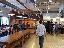 Mencicipi Makan Gratis di Markas Besar Google