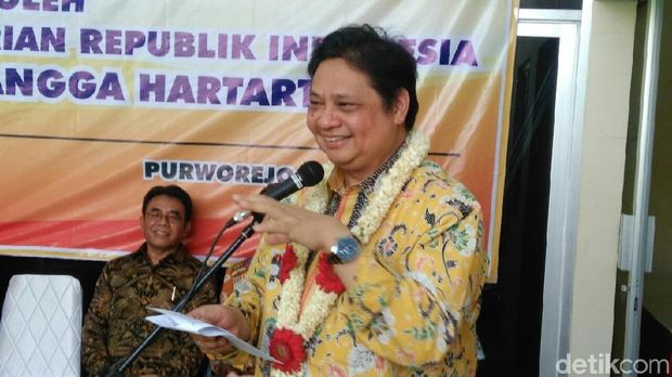 Ketum Golkar Airlangga Hartarto. 