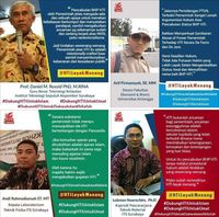 Heboh Meme 4 Dosen di Surabaya yang Tolak Pembubaran HTI