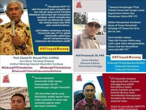 Meme Dosen ITS dan Unair soal HTI yang Bikin Rektor Turun Tangan