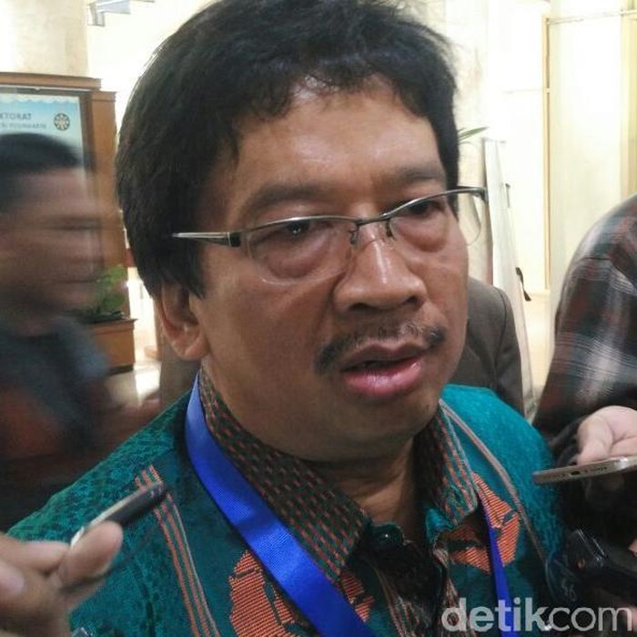 Irjen Kemenristekdikti, Jamal Wiwoho di UNY, Sleman, Selasa (8/5/2018).