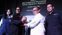 Nasabah BNI Emerald berkesempatan untuk mendapatkan diskon 50% untuk penerbangan pertama dan diskon 15% untuk penerbangan berikutnya. Pool/BNI.