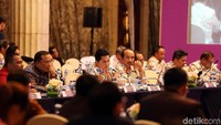Rapat tersebut adalah rapat koordinasi terakhir sebelum penyelenggaraan Asian Games 2018 yang berlangsung di Jakarta dan Palembang.