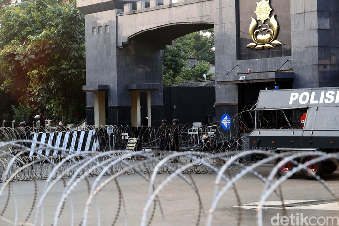 Situasi Mako Brimob pasca terjadi kerusuhan. Foto: Grandyos Zafna/detikcom Situasi Mako Brimob pasca terjadi kerusuhan. Foto: Grandyos Zafna/detikcom