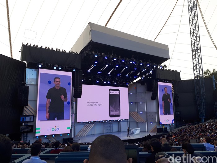 Suasana Google I/0 2018. Foto: Fino Yurio Kristo/detikINET Suasana Google I/0 2018. Foto: Fino Yurio Kristo/detikINET