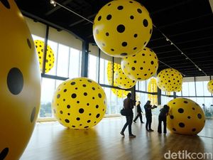 Karya Yayoi Kusama di Museum Macan Kabarnya Dirusak, Benarkah?