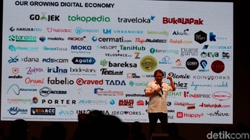 Acara ini merupakan buah kolaborasi Kominfo dan AMVESINDO dan Global Consulting Ernst & Young ini sudah menarik perhatian investor global. Sejauh ini, sudah terkonfirmasi ada lebih dari 800 pertemuan dengan investor. Foto: detikINET/Adi Fida Rahman