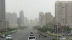 Foto: Kota Jalur Sutra di Gurun Pasir China