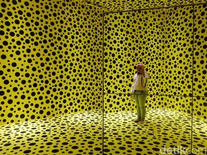 Menyelami Dunia Polkadot, Jaring hingga Labu Yayoi Kusama di Jakarta
