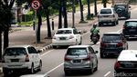Jalur Motor di Jalan Merdeka Barat Belum Steril