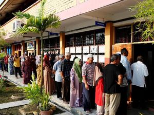 Kakek 78 Tahun Meninggal Saat Antre Memilih di Pemilu Malaysia