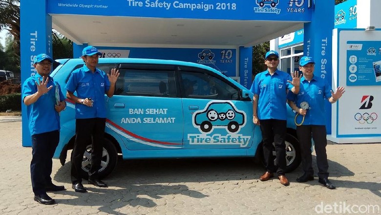 Kampanye Ban Sehat Anda Selamat (Foto: Bridgestone) Kampanye Ban Sehat Anda Selamat (Foto: Bridgestone)